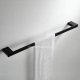 Delin Black Bath Accessories 2 80x80 - Toilet Roll Holder with Shelf 1814 Matte Black