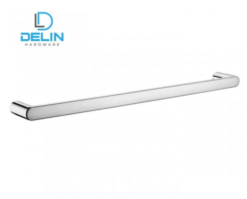 Delin Single Towel Rail 2111 Bathware 495x400 - Round Towel Rack 2118