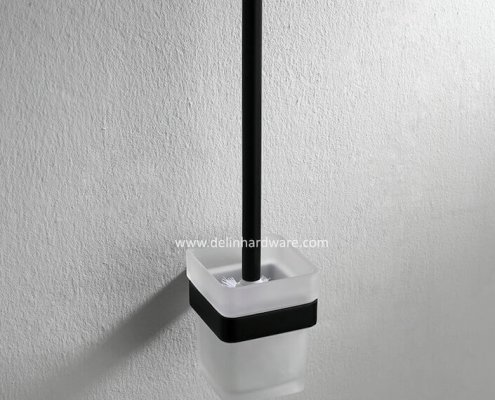 Delin Toilet Brush Holder 1808 495x400 - Toilet Brush Holder 1808 Matte Black