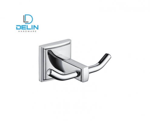 Delin Double Robe Hook 3706 495x400 - Double  Robe Hook 3706