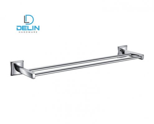 Delin Double Towel Rail 3712 495x400 - Double  Robe Hook 3706