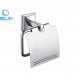 Delin Toilet Paper Holder with Cover 3704 80x80 - Square Towel Ring  3705