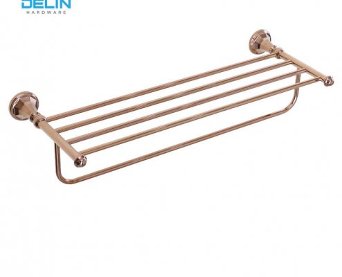 Delin Towel Rack 2818 495x400 - Robe Hook 2806 Rose Gold