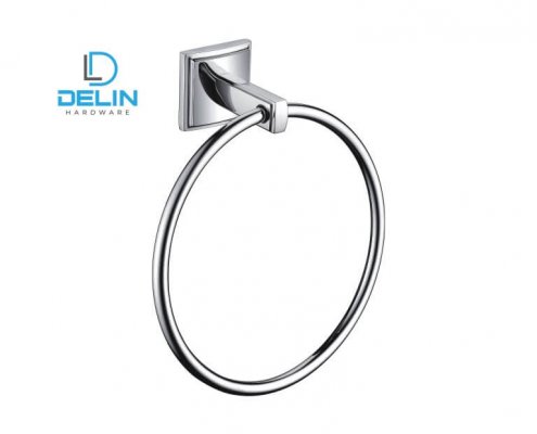 Delin Towel Ring 3705  495x400 - Double  Robe Hook 3706