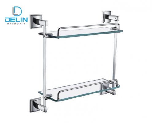 Double Glass Shelf 3716 495x400 - Double  Robe Hook 3706